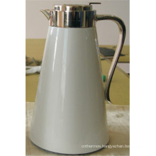 Painted Glass Liner Stainless Steel Shell Coffee Pot Sgp-1000k-C